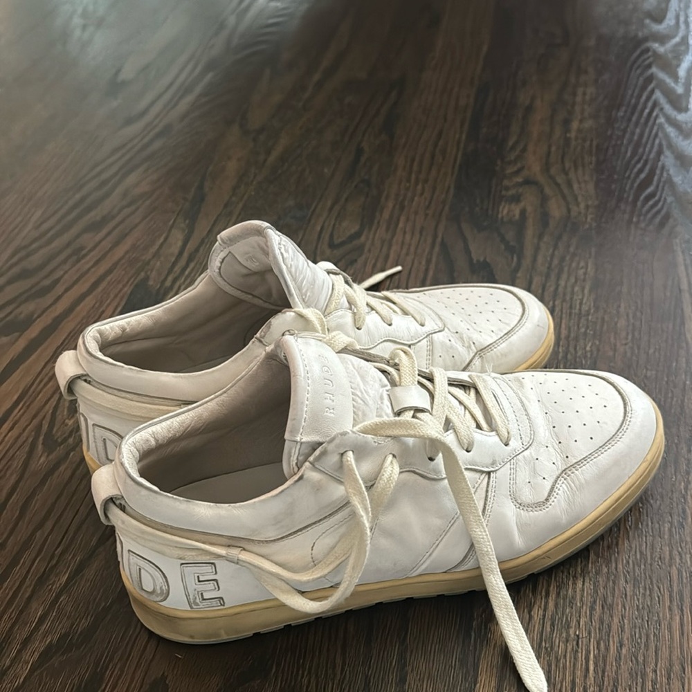 Rhude sneakers - all white